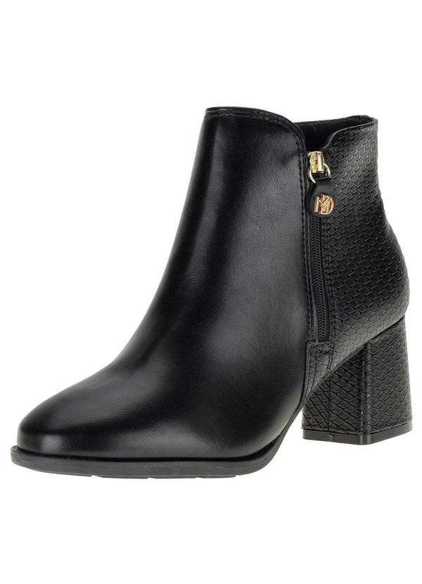 Modare - Bota Feminina Cano Baixo Modare - 7078101 - Preto 01 1