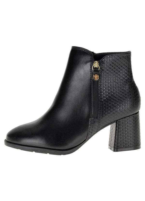 Modare - Bota Feminina Cano Baixo Modare - 7078101 - Preto 01 2