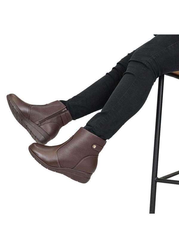 Modare - Bota Feminina Cano Baixo Modare 7085103 - Café 2