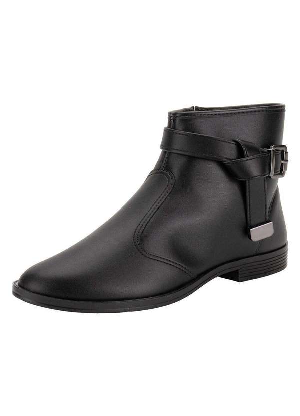 Moleca - Bota Feminina Cano Baixo Moleca 5333106 - Preto