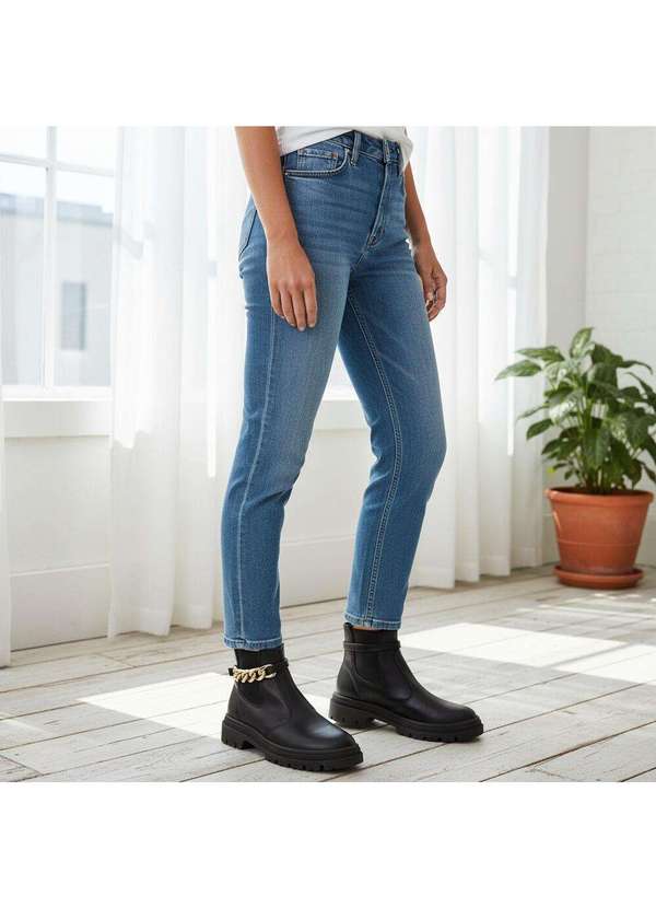 Moleca - Bota Feminina Cano Baixo Moleca 5344103 Preto 2