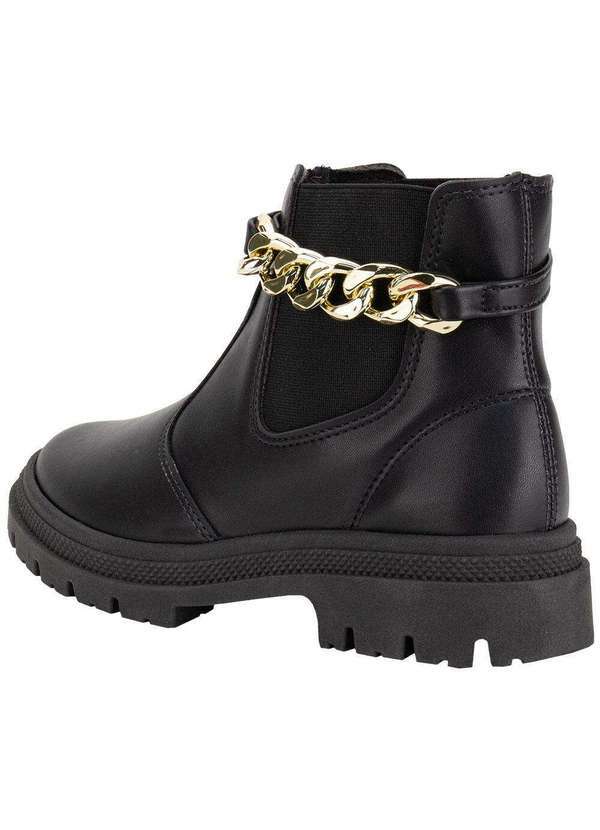 Moleca - Bota Feminina Cano Baixo Moleca 5344103 Preto 3