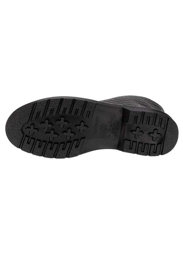 Moleca - Bota Feminina Cano Baixo Moleca 5345101 - Preto 4