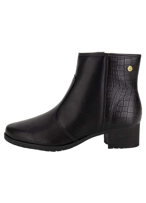 Moleca - Bota Feminina Cano Baixo Moleca 5346100 - Preto 2