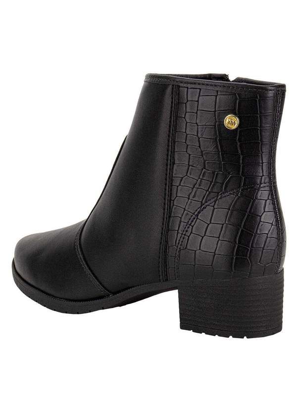 Moleca - Bota Feminina Cano Baixo Moleca 5346100 - Preto 3