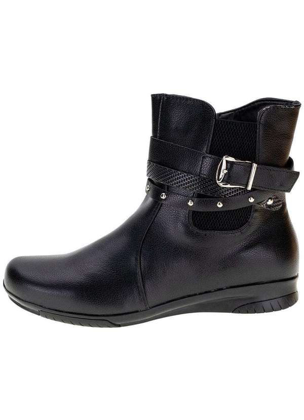 Mooncity - Bota Feminina Cano Baixo Mooncity - 71083 - Preto 2