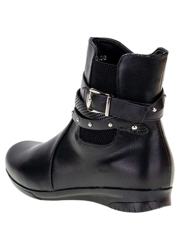 Mooncity - Bota Feminina Cano Baixo Mooncity - 71083 - Preto 3