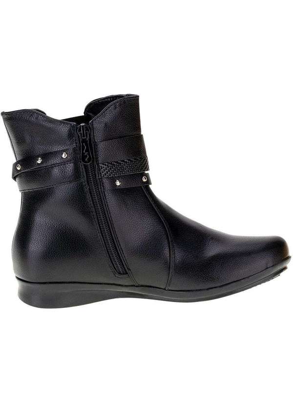 Mooncity - Bota Feminina Cano Baixo Mooncity - 71083 - Preto 5