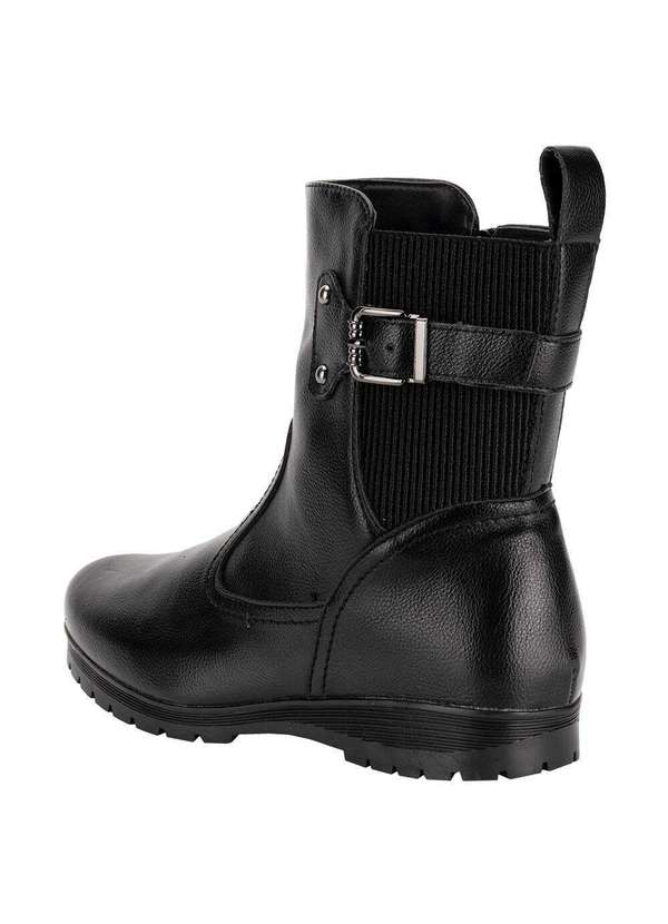 Mooncity - Bota Feminina Cano Baixo Mooncity 71128 - Preto 3