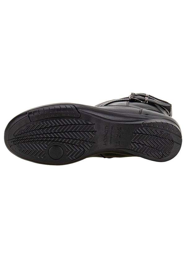 Mooncity - Bota Feminina Cano Baixo Mooncity 71147 - Preto 4