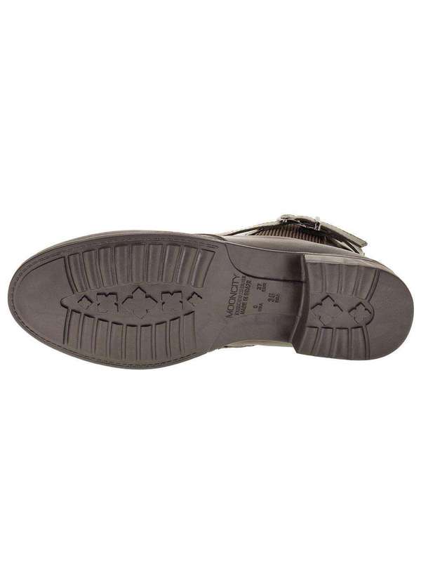 Mooncity - Bota Feminina Cano Baixo Mooncity - 72110 - Café 4