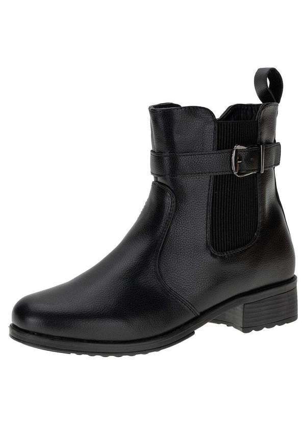 Mooncity - Bota Feminina Cano Baixo Mooncity - 72110 - Preto