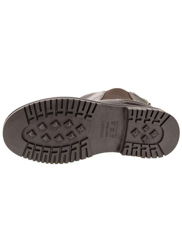 Mooncity - Bota Feminina Cano Baixo Mooncity - 72193 - Café 4