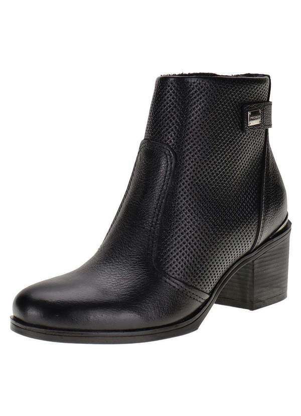 Pegada - Bota Feminina Cano Baixo Pegada 280306 - Preto