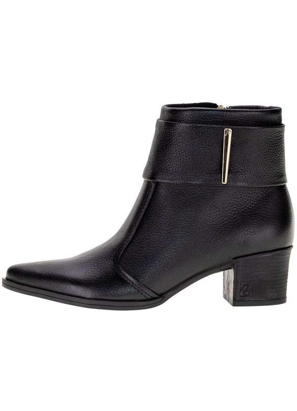 Pegada - Bota Feminina Cano Baixo Pegada - 280501 - Preto 2