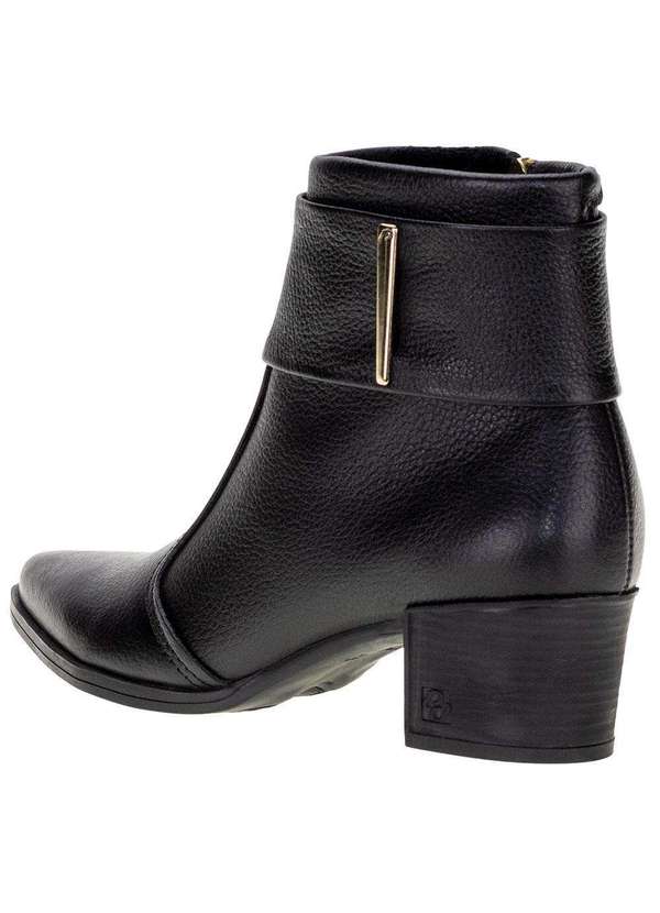 Pegada - Bota Feminina Cano Baixo Pegada - 280501 - Preto 3