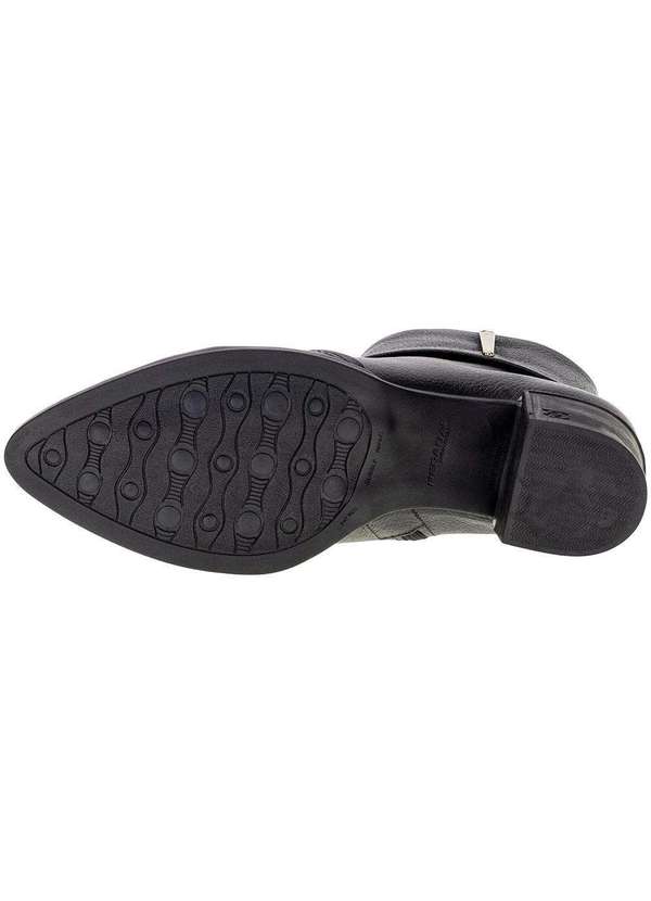 Pegada - Bota Feminina Cano Baixo Pegada - 280501 - Preto 4