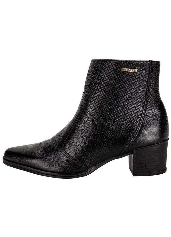 Pegada - Bota Feminina Cano Baixo Pegada 280502 Preto 2