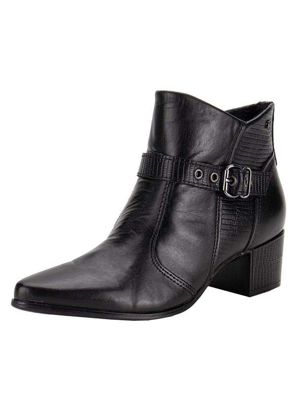 Pegada - Bota Feminina Cano Baixo Pegada 280902 - Preto