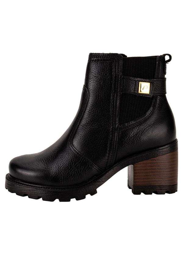 Pegada - Bota Feminina Cano Baixo Pegada 281309 Preto 2