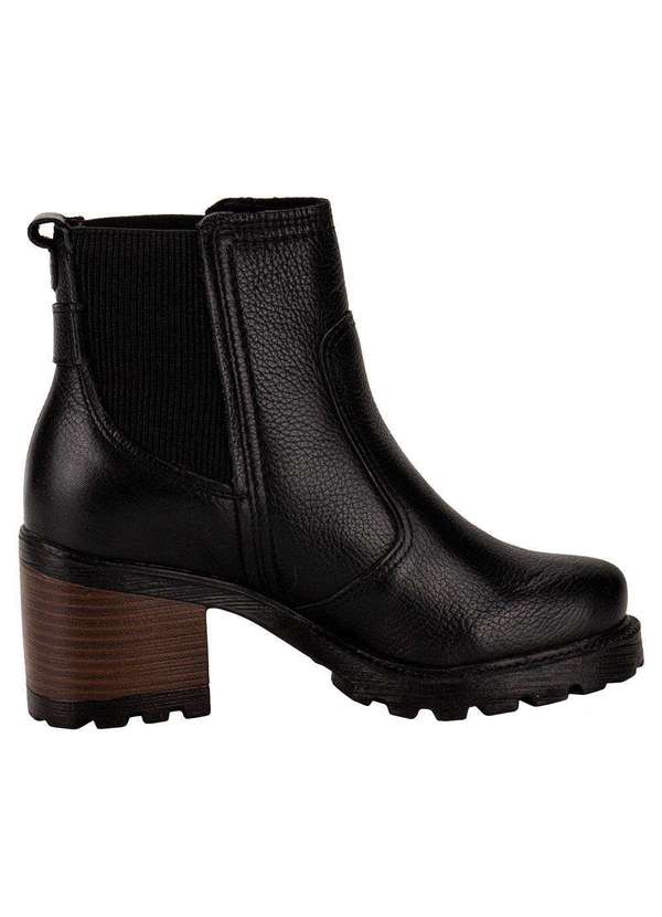 Pegada - Bota Feminina Cano Baixo Pegada 281309 Preto 5