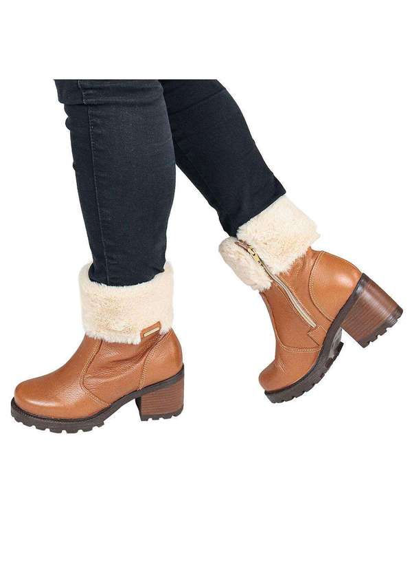 Pegada - Bota Feminina Cano Baixo Pegada 281328 Preto 2