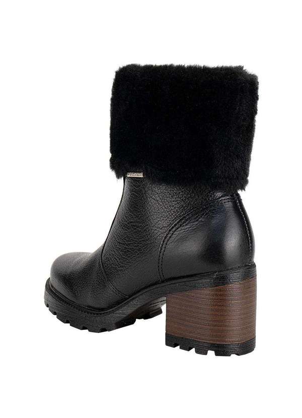 Pegada - Bota Feminina Cano Baixo Pegada 281328 Preto 3