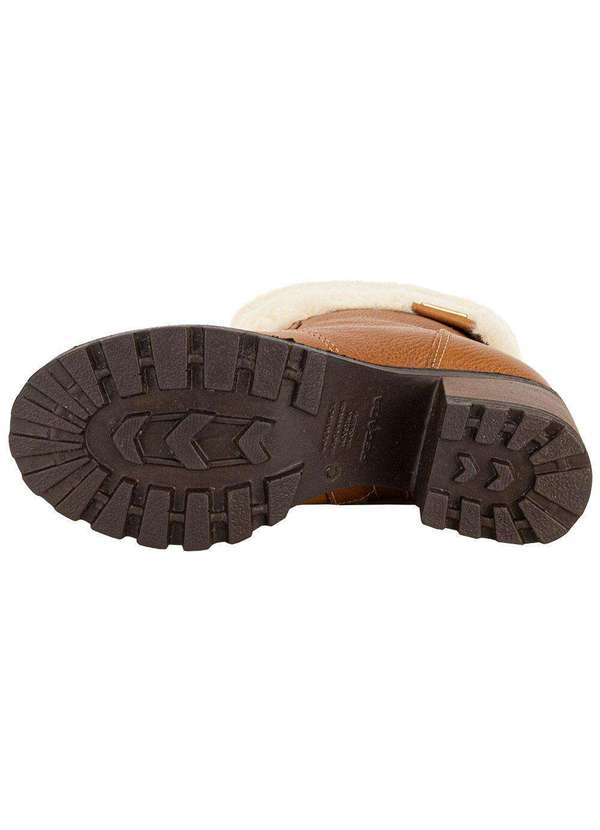 Pegada - Bota Feminina Cano Baixo Pegada 281328 Caramelo 4