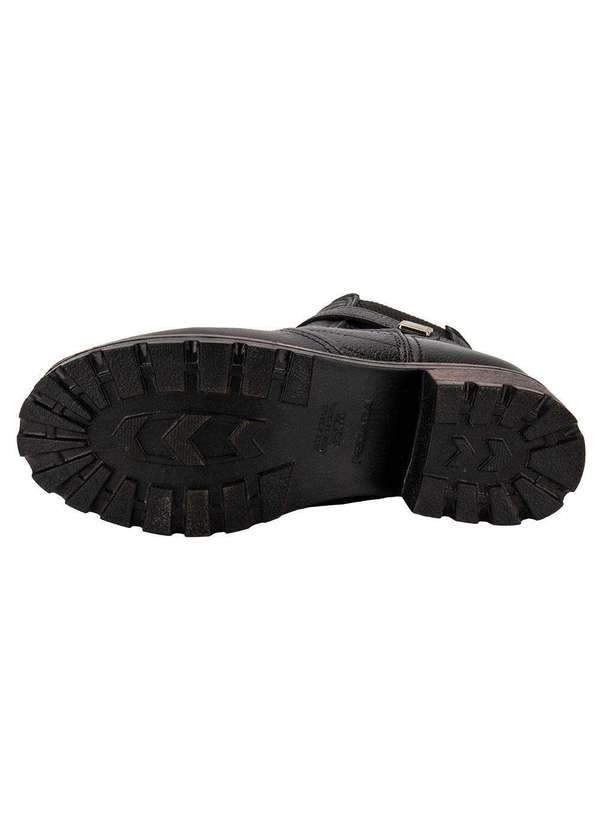 Pegada - Bota Feminina Cano Baixo Pegada 281412 - Preto 4