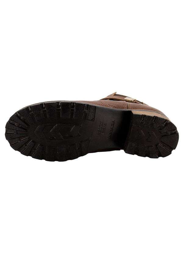 Pegada - Bota Feminina Cano Baixo Pegada 281412 - Caramelo 4