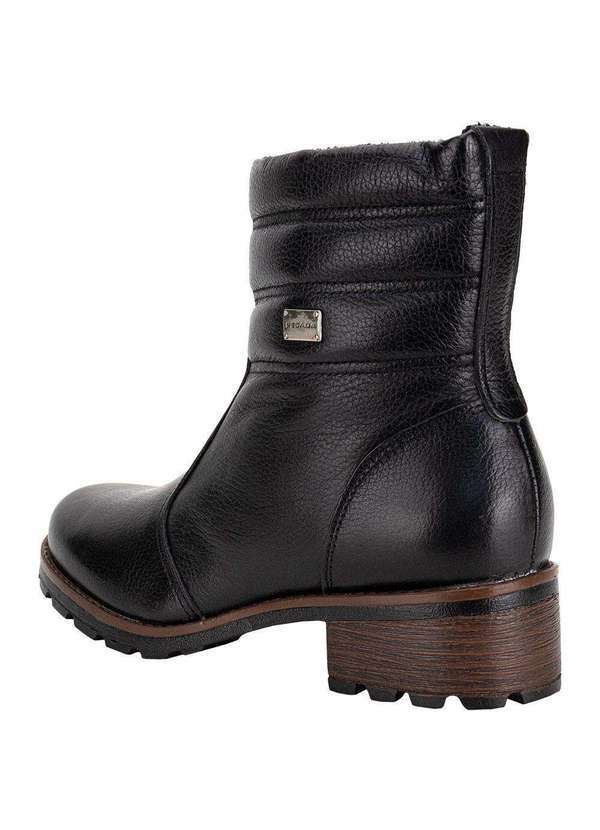 Pegada - Bota Feminina Cano Baixo Pegada 281417 Preto 3