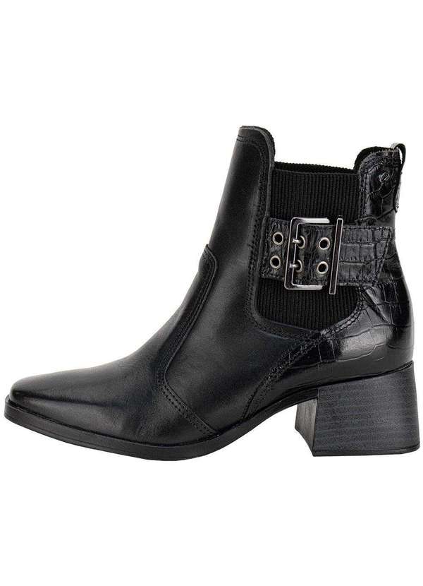 Pegada - Bota Feminina Cano Baixo Pegada 282351 Preto 2