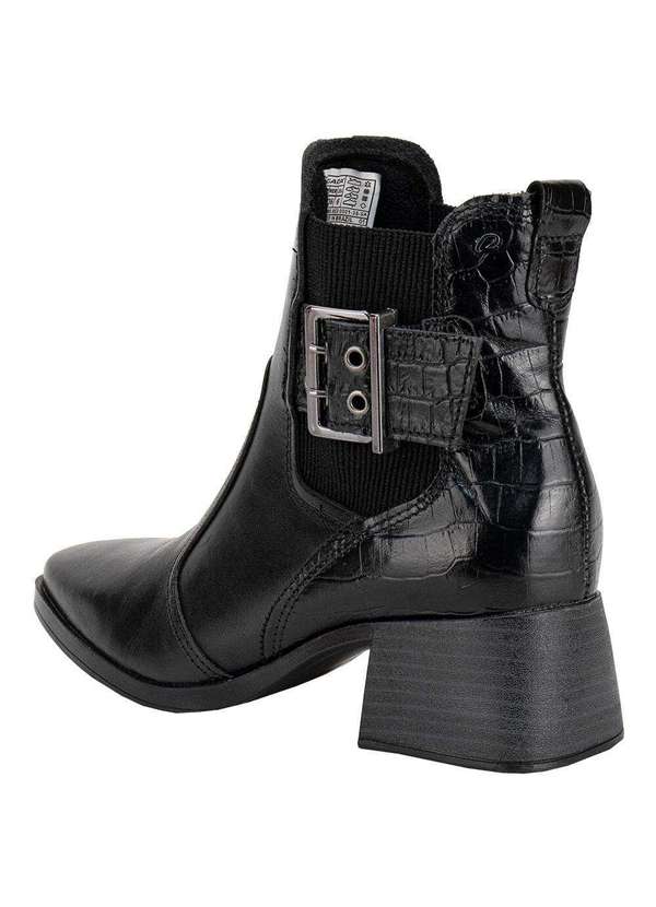 Pegada - Bota Feminina Cano Baixo Pegada 282351 Preto 3