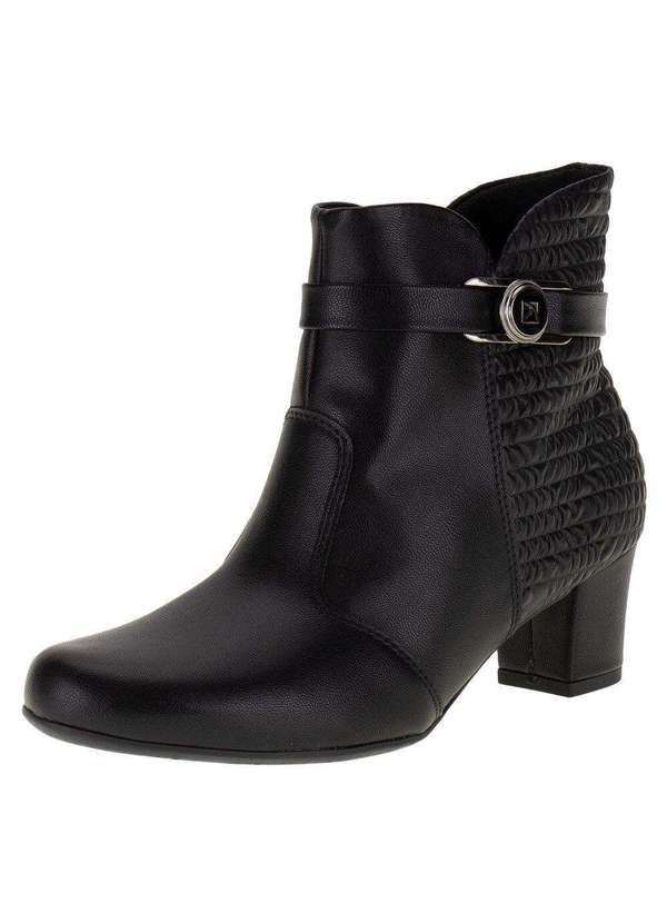 Piccadilly - Bota Feminina Cano Baixo Piccadilly - 110146 - Preto 1