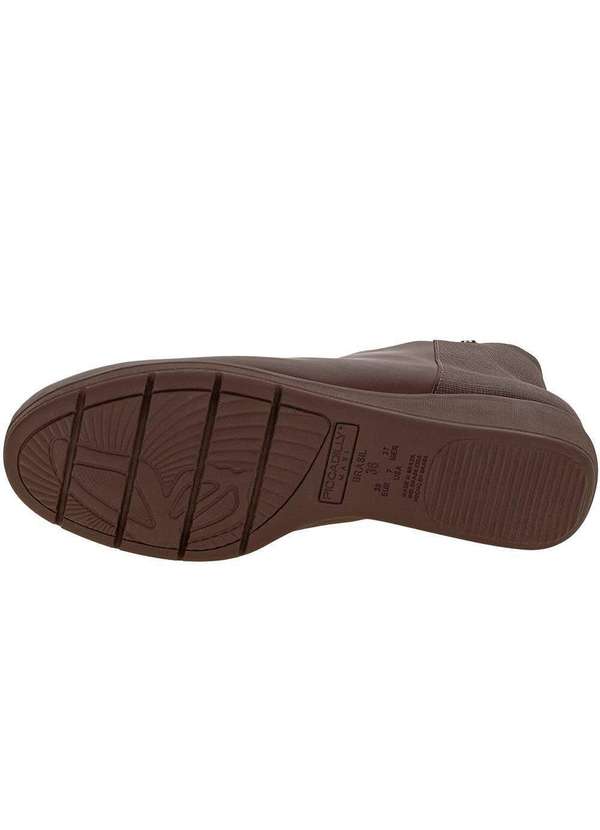 Piccadilly - Bota Feminina Cano Baixo Piccadilly - 117089 - Café 5