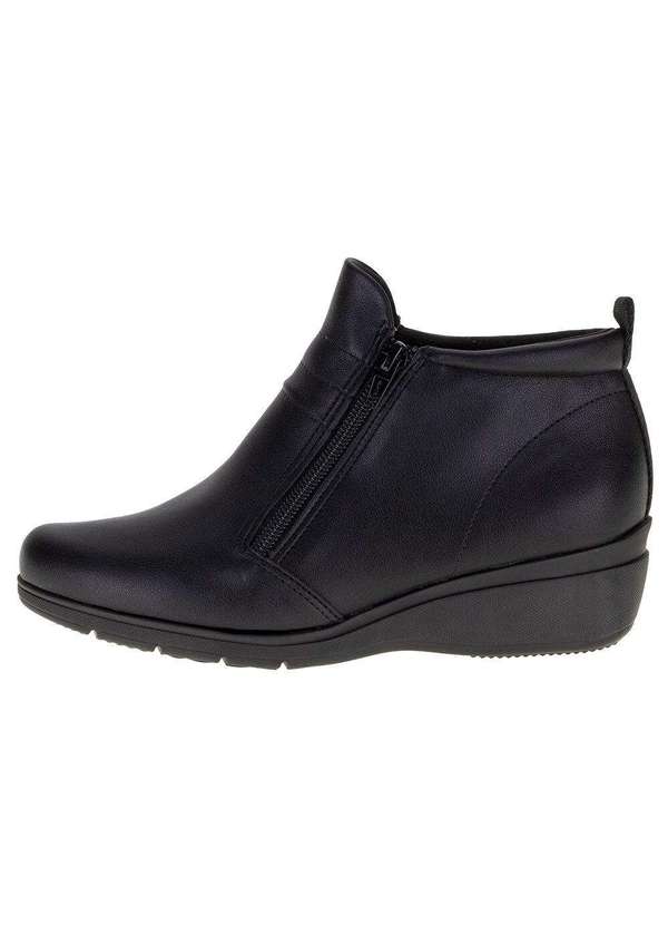 Piccadilly - Bota Feminina Cano Baixo Piccadilly - 117100 - Preto 2