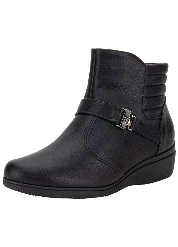 Piccadilly - Bota Feminina Cano Baixo Piccadilly 117106 Preto 1