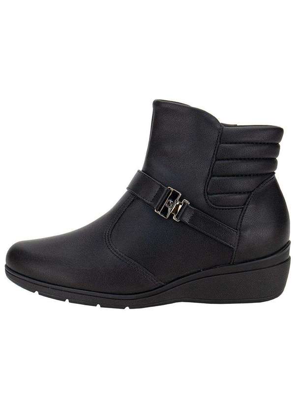 Piccadilly - Bota Feminina Cano Baixo Piccadilly 117106 Preto 2