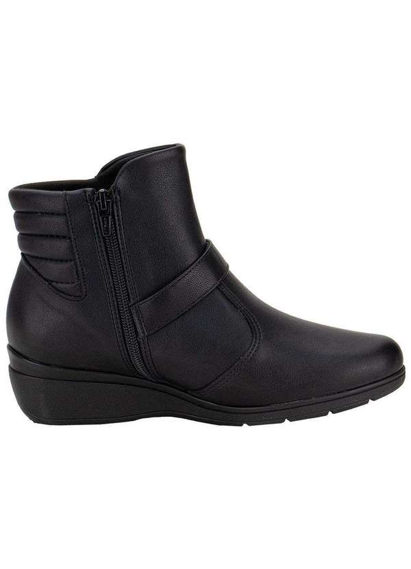 Piccadilly - Bota Feminina Cano Baixo Piccadilly 117106 Preto 5