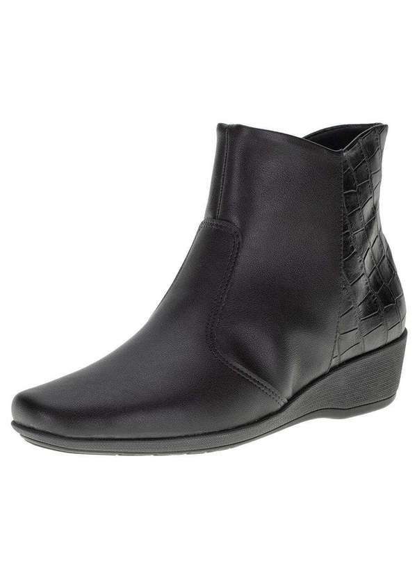 Piccadilly - Bota Feminina Cano Baixo Piccadilly - 143200 - Preto
