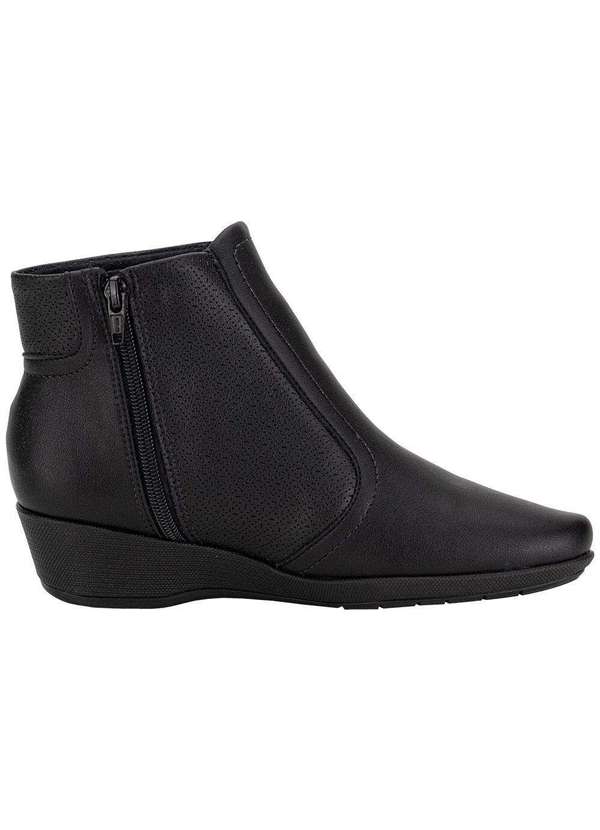 Piccadilly - Bota Feminina Cano Baixo Piccadilly 143218 Preto 5