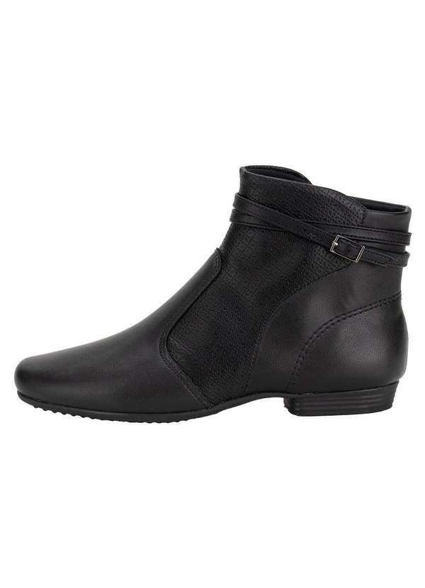 Piccadilly - Bota Feminina Cano Baixo Piccadilly 250241 - Preto 2