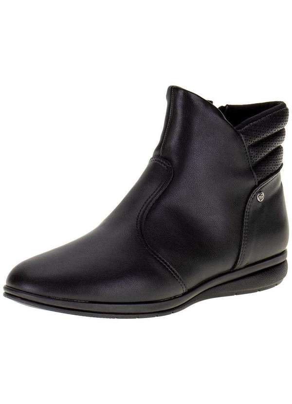 Piccadilly - Bota Feminina Cano Baixo Piccadilly - 261023 - Preto