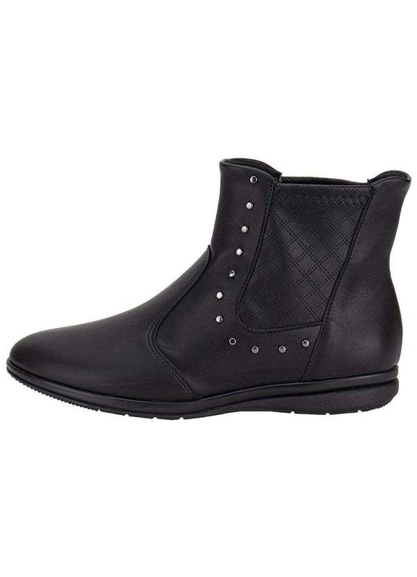 Piccadilly - Bota Feminina Cano Baixo Piccadilly 261036 Preto 2