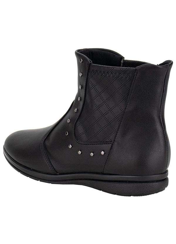 Piccadilly - Bota Feminina Cano Baixo Piccadilly 261036 Preto 3