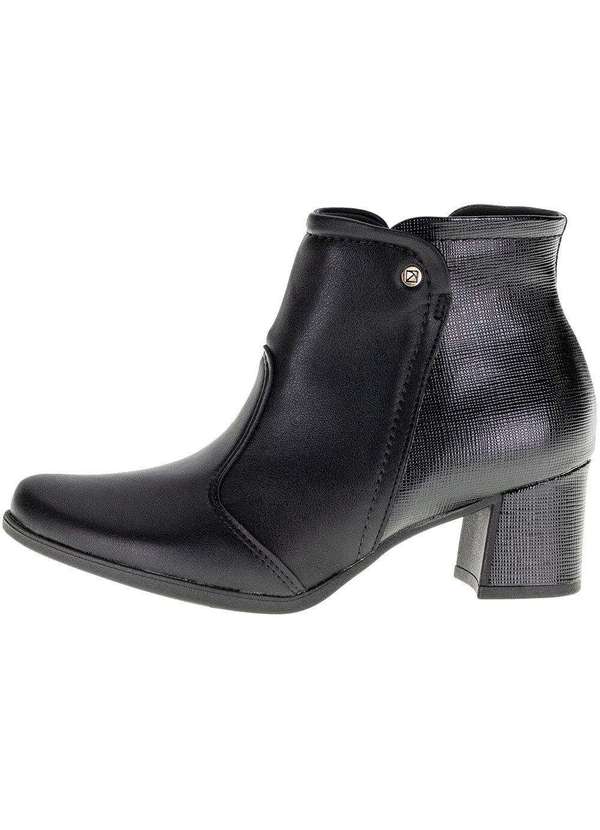Piccadilly - Bota Feminina Cano Baixo Piccadilly - 654015 - Preto 2