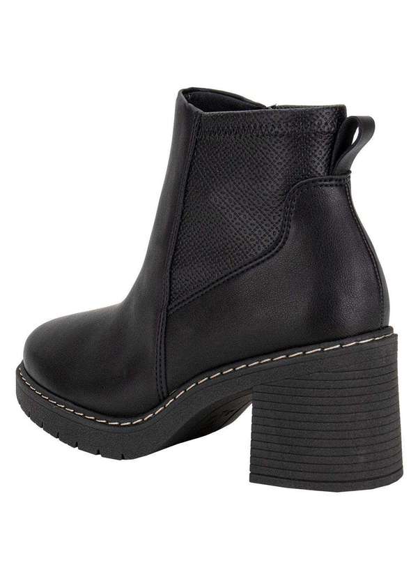 Piccadilly - Bota Feminina Cano Baixo Piccadilly 769001 Preto 2