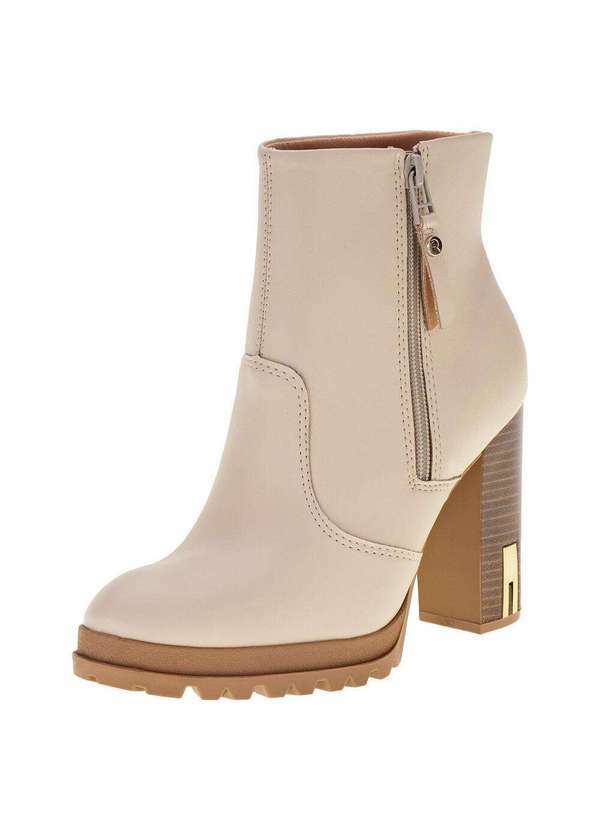 Ramarim - Bota Feminina Cano Baixo Ramarim 2360101 - Natural