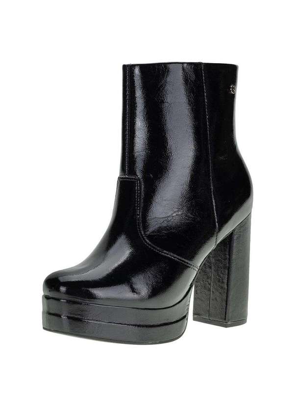 Ramarim - Bota Feminina Cano Baixo Ramarim - 2370101 - Verniz/Preto