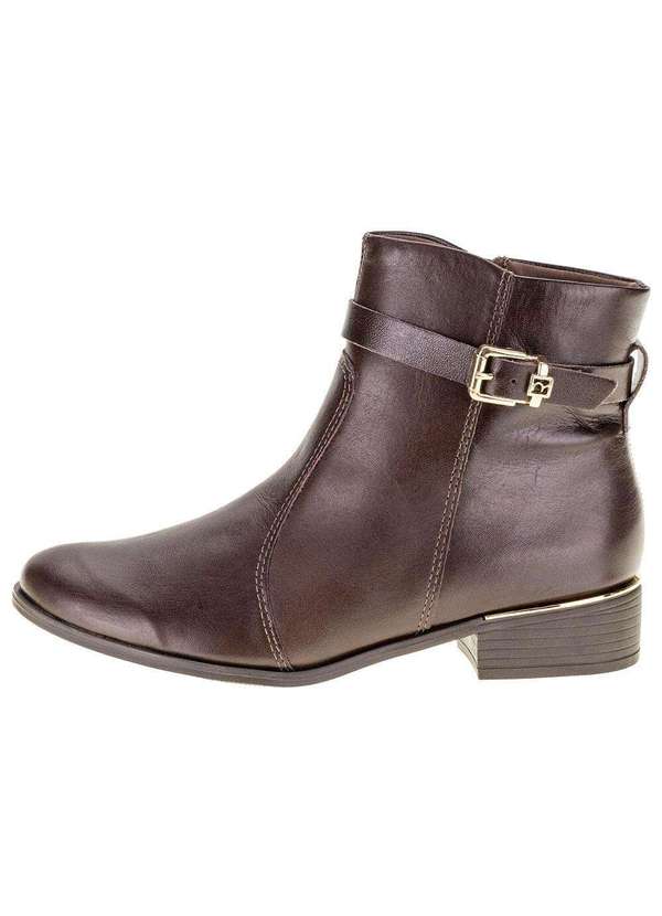 Ramarim - Bota Feminina Cano Baixo Ramarim 2453104 - Café 2